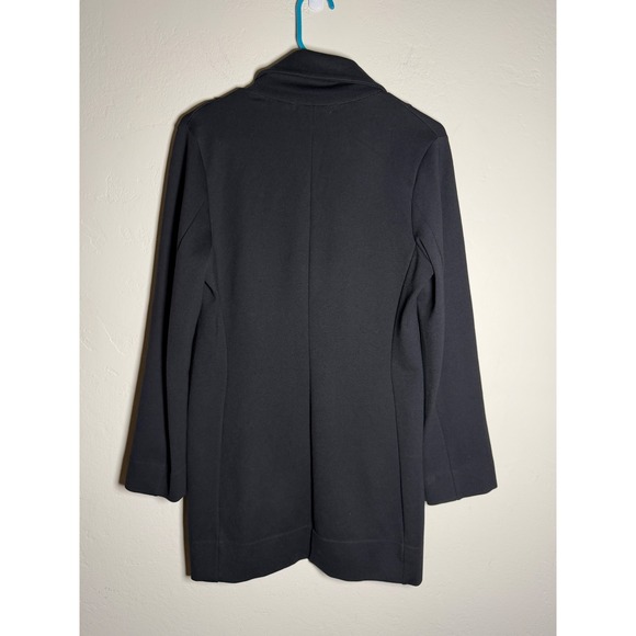 Jarbo Black Blazer Jacket Womens Size 38 Button Front Long Sleeve - Picture 2 of 8